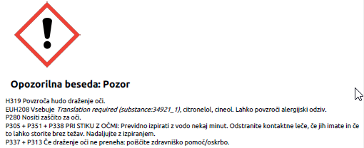 Varnostni list